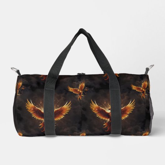 Fiery Phoenix Kussen Plunjezak (Voorkant)