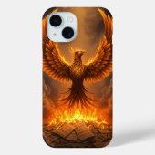Fiery Phoenix Rising Case-Mate iPhone Case (Achterkant)