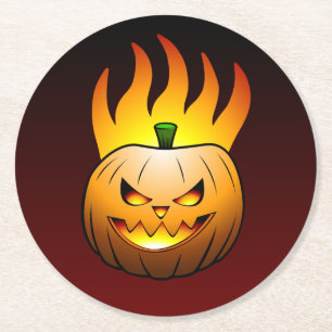 Fiery Pumpkin Onderzetter
