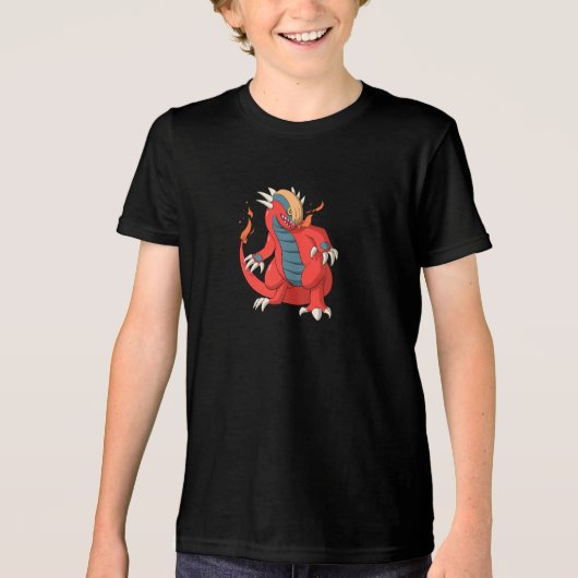 Fiery Red Dragon Shirt (Voorkant)