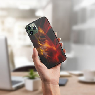 Fiery Red- en Gold-telefoondoosjes iPhone 11 Hoesje
