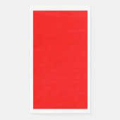 Fiery Scarlet Red Palette Servet (Voorkant)