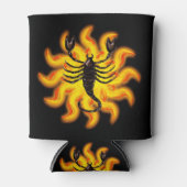 Fiery Scorpio Blikjeskoeler (Voorkant)