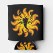 Fiery Scorpio Blikjeskoeler (Achterkant)