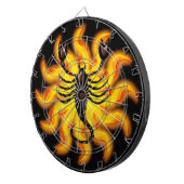 Fiery Scorpio Dartbord (Voorkant Rechts)