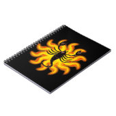 Fiery Scorpio Notitieboek (Linkerzijde)