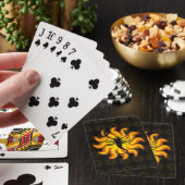 Fiery Scorpio Pokerkaarten (Insitu)