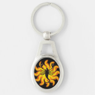 Fiery Scorpio Sleutelhanger