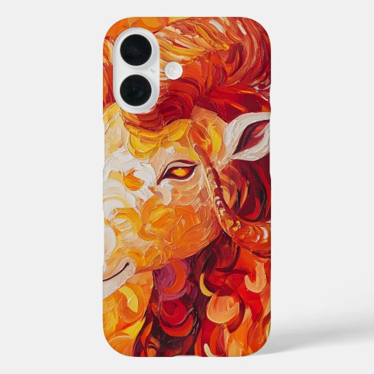 Fiery Solar Capricorn Spirit Case-Mate iPhone Case (Achterkant)