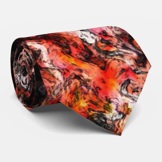 Fiery Stropdas (Opgerold)