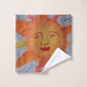 Fiery Sun Bad Handdoek (Wasdoekje)