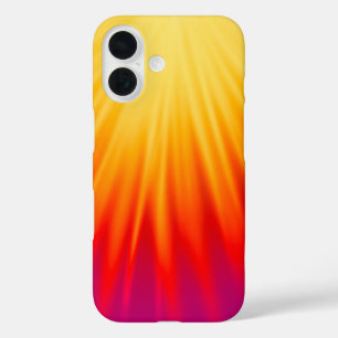 Fiery Sunset Ombre iPhone 16 Coque