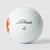 Fiery Titleist 2023 Pro V1, 12 Pack golfballen (Logo)