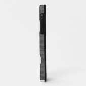 Fiery Track Bike - wit op grijs Case-Mate iPhone Case (Achterkant/links)