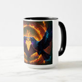 Fiery Two Ravens Mok (Voorkant rechts)