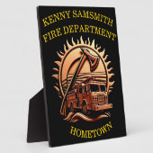 Fiery valor ingewikkeld heldhaftig ontwerp van bra fotoplaat (Zijkant)