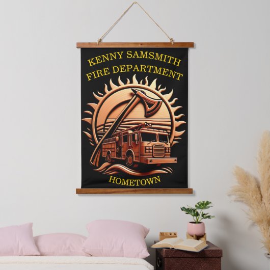 Fiery valor ingewikkeld heldhaftig ontwerp van bra hangend wandkleed (Slaapkamer)