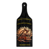 Fiery valor ingewikkeld heldhaftig ontwerp van bra snijplank (Voorkant)