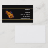 Fiery Violin Visitekaartje (Voorkant / Achterkant)