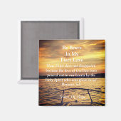 Fiery Voice of Hope Magnet Magneet (Voorkant / Achterkant)