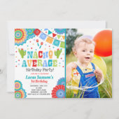 Fiesta 1er anniversaire Invitation Nacho Moyenne (Devant)