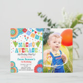 Fiesta 1er anniversaire Invitation Nacho Moyenne (Debout devant)