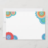 Fiesta 1er anniversaire Invitation Nacho Moyenne (Dos)