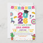 Fiesta 2026 Graduation Invitation (Devant)