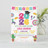Fiesta 2026 Graduation Invitation (Debout devant)