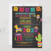 Fiesta 2026 Graduation Invitation - Blk (Devant)