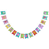 FIESTA 2 Swallowtail Pennant Banner (Alle)