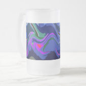 Fiesta 3 (bleu) givré Mug (Devant gauche)
