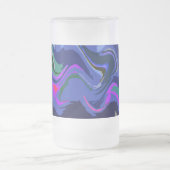Fiesta 3 (bleu) givré Mug (Centre)