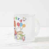 Fiesta 3e verjaardag T-shirts en geschenken Matglas Koffiemok (Voorkant rechts)