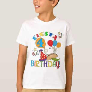 Fiesta 4e verjaardag T-shirts en geschenken