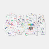 Fiesta Accordion Dansende Birthday Party Bedankdoosjes (Uitgevouwen)