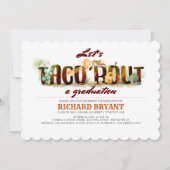 Fiesta Afstuderen Invitation Taco Bout Kaart (Voorkant)