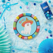 Fiesta American Eskimo Dog Papieren Bordje (Feest)