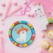 Fiesta American Eskimo Dog Papieren Bordje (Feest)