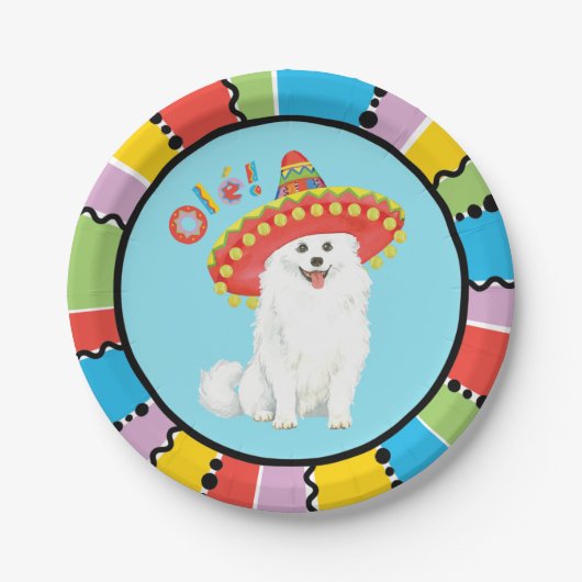Fiesta American Eskimo Dog Papieren Bordje (Voorkant)