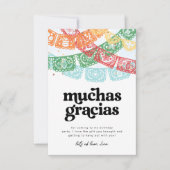 Fiesta Anniversaire Merci Cartes (Devant)