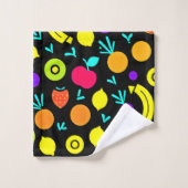 Fiesta aux fruits lumineux (Gant de toilette)