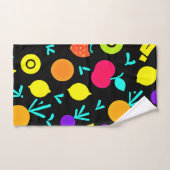 Fiesta aux fruits lumineux (Serviette à main)