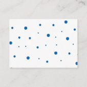 Fiesta Baby shower Diaper Raffle Ticket Informatiekaartje (Achterkant)