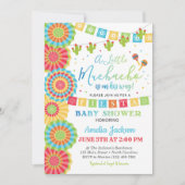 Fiesta Baby shower Invitation Boy Fiesta (Devant)