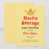 Fiesta Baby shower Invitation Nacho Gemiddelde Sho Kaart (Voorkant / Achterkant)