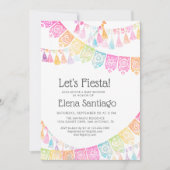 Fiesta Baby Shower Kaart (Voorkant)