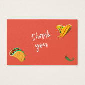 Fiesta Baby shower mexicain Raffle de couche (Dos)