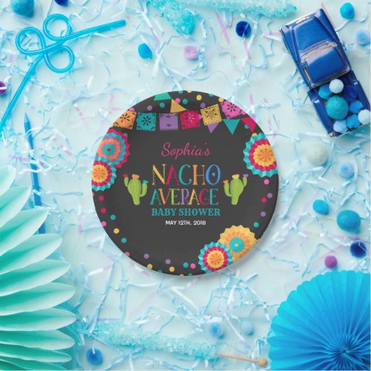 Fiesta Baby shower Paper Bord Nacho Gemiddelde Par (Feest)