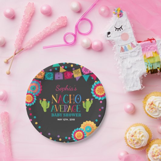 Fiesta Baby shower Paper Bord Nacho Gemiddelde Par (Feest)